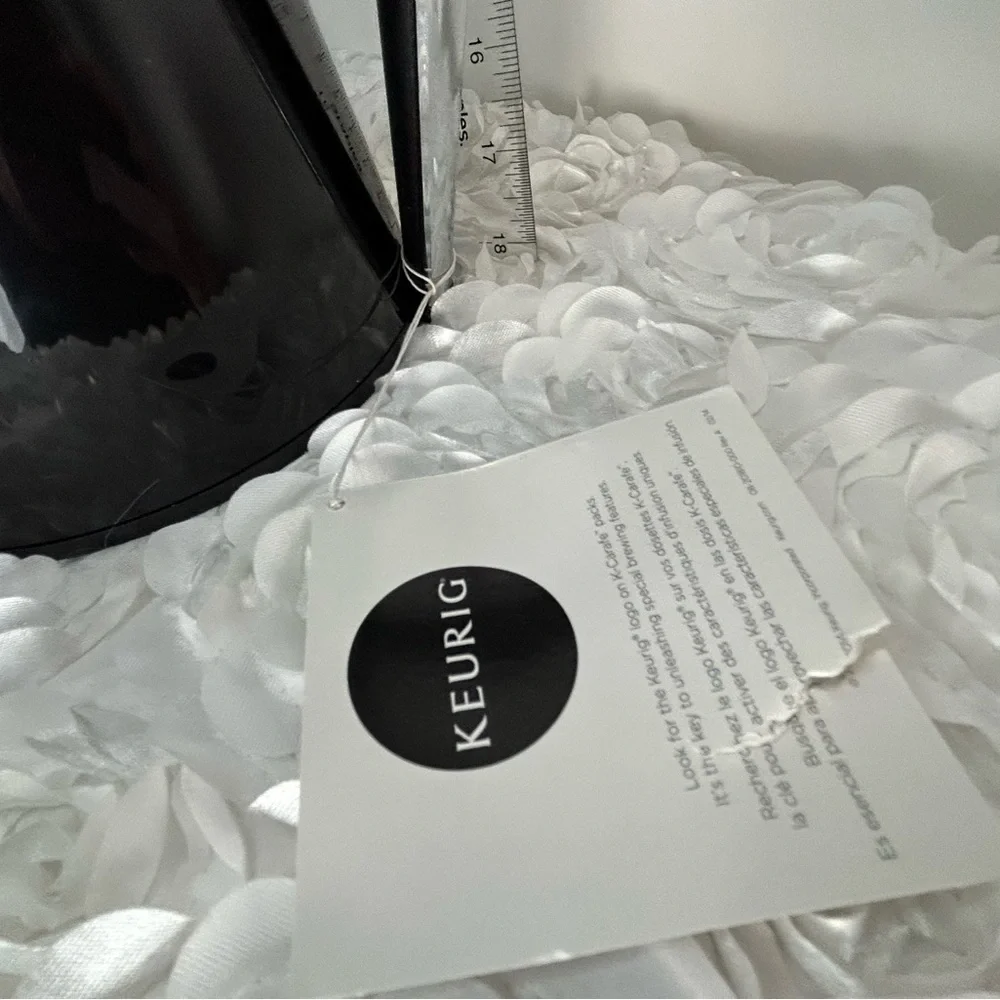 Keurig Carafe Black Plastic 3-4 Cups 32oz NWT‎